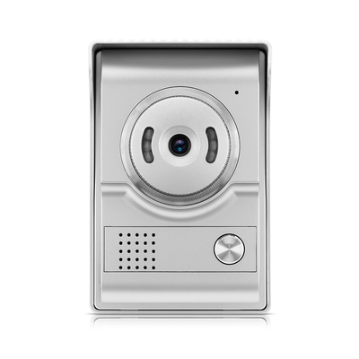 7 Inch LCD Transfer 4 Wire Video Intercom System DC 15V CMOS Ring Door View Cam