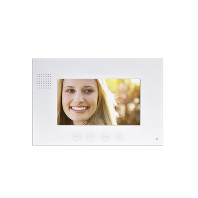 CAT 5 Apartment Video Doorbel Intercom System 1000TVL 7 Inch Video Door Phone