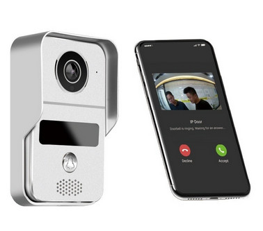 IP54 Waterproof WIFI Video Doorbells 140 Degree Horizontal Angle Tuya Wireless Doorbell
