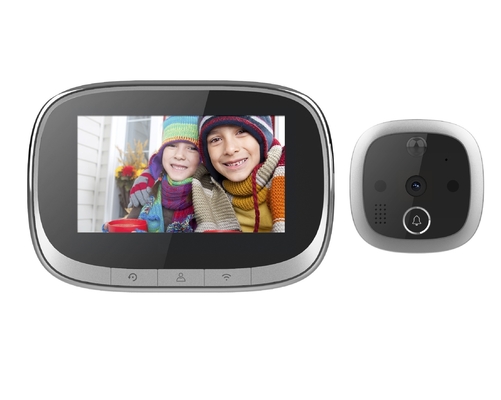 Motion Detection Ring Doorview Cam Colour TFT Spyhole Doorbell