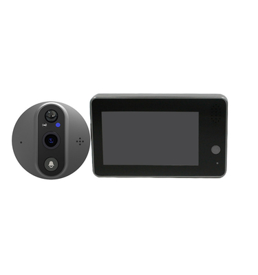 4.3 Inch TFT LCD Peephole Video Doorbell Smart Motion Detection