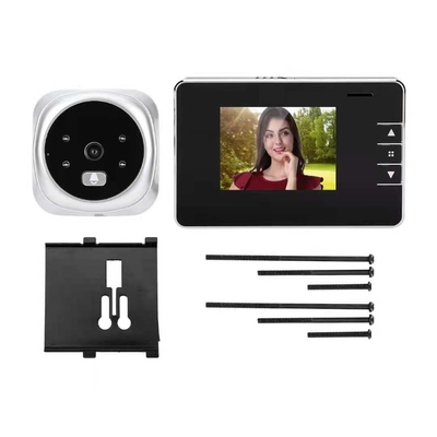 Security Colour Door View Peep Hole Ring Camera 0.3MP For House