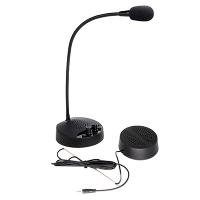 ROHS Interphone Window Intercom System For Talk Through Glass Counter Service