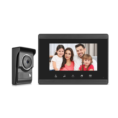 Aluminium Alloy 4 Wire Villa Video Intercom System Color 1000TVL At Door Entry