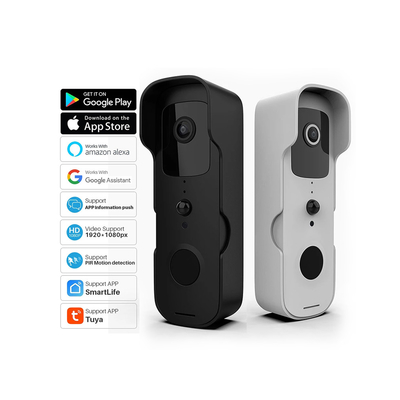 Smart Tuya WIFI Video Doorbells Support Tuyasmart And Smartlife