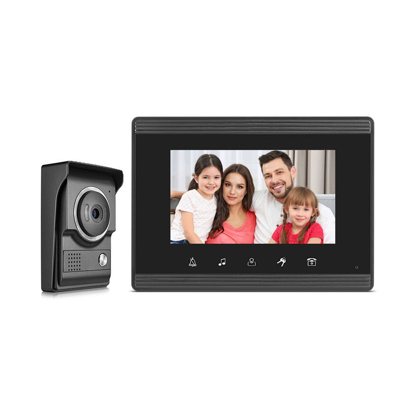 Aluminium Alloy 4 Wire Villa Video Intercom System Color 1000TVL At Door Entry